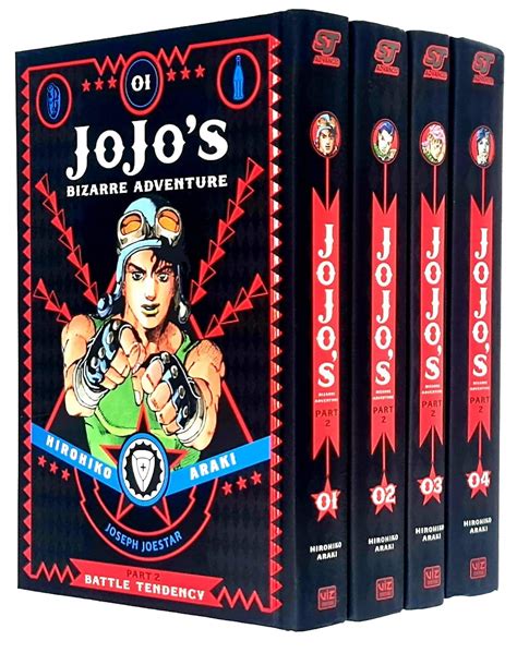 Mua Jojos Bizarre Adventure Part 2 Battle Tendency Volume 1 4 Books