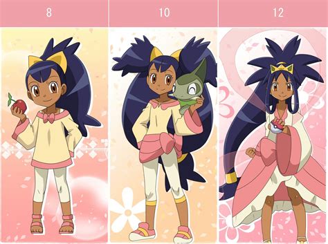 Timeline Of Iris Pokemon Iris Pokemon Waifu Pokemon Characters