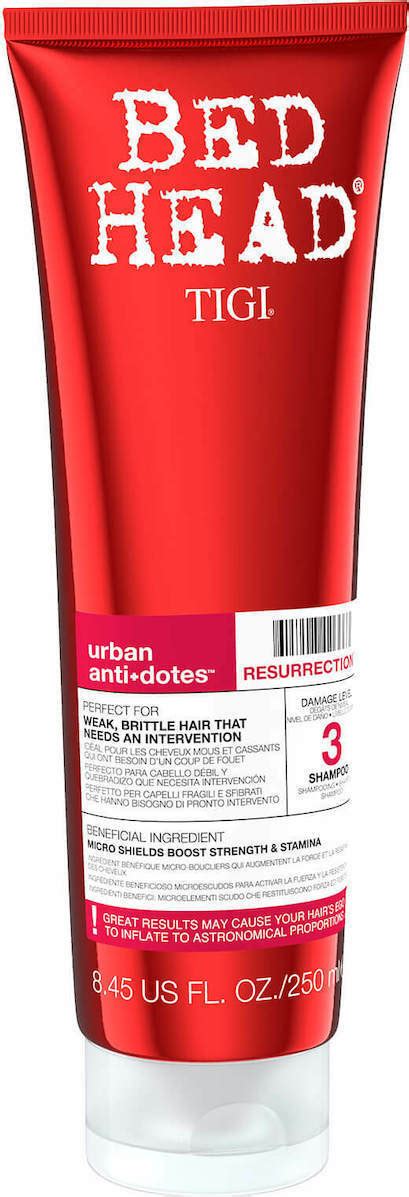 Tigi Bed Head Urban Anti Dotes Resurrection Shampoo Ml Skroutz Gr