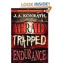 Amazon Com J A Konrath Horror Trilogy Three Thriller Novels Afraid Trapped Endurance
