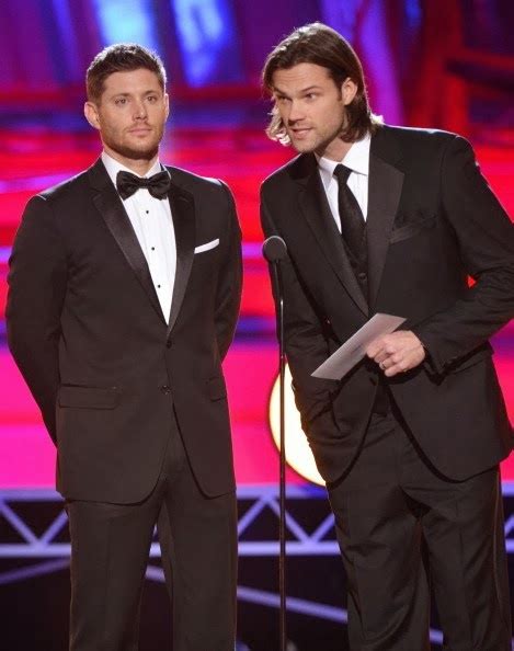 The Supernatural Things Jensen Ackles E Jared Padalecki Na Premiação