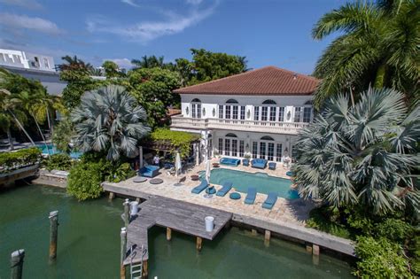 Miami Beach Mansion With Elegant Georgian Inspired Design Sells For 8