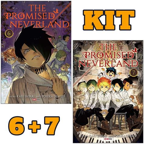 The Promised Neverland Vols 6 7 Kit Mangá Novos Lacrados Mercadolivre