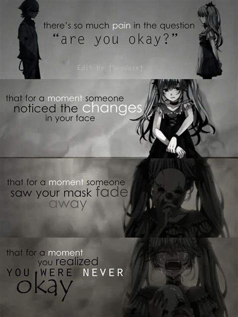 Sad Anime Quotes 1 Wattpad