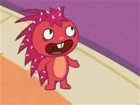 Flaky is a red porcupine whose spikes have white flakes that resemble dandruff. Flaky | Happy Tree Friends Adventures Wiki | FANDOM ...