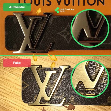 Fake Vs Real Louis Vuitton Belt Damier And Monogram