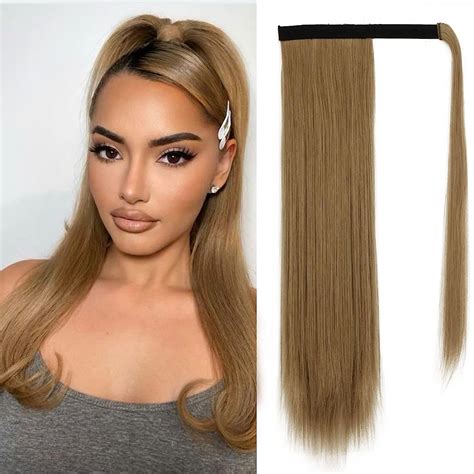 Barsdar 18 Inch Ponytail Extension Long Straight Ubuy India