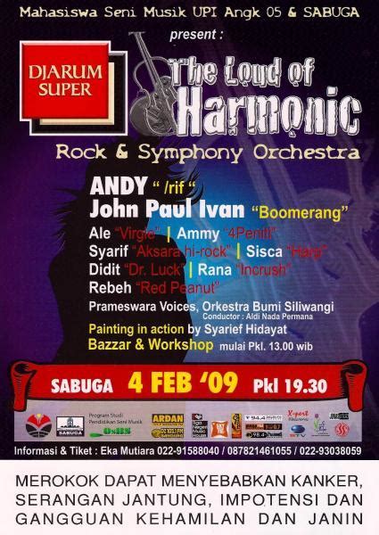 Pemkot tangerang sepakat larang mudik 2021]. Poster: Poster Konser Musik