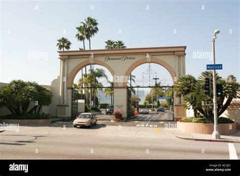 Hollywood California Usa Paramount Film Movie Tv Television Studio Art