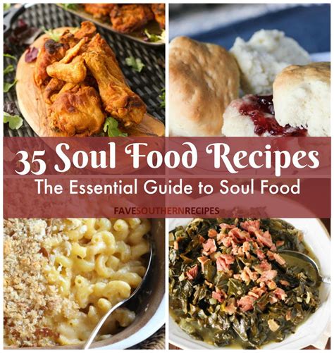 Soul food is the traditional black american cuisine of the american south that blends together cooking techniques and traditions from west africa, europe, and the americas. 35 Soul Food Recipes: The Essential Guide to Soul Food ...