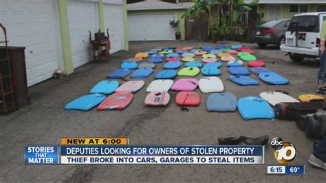 Deputies Looking For Owners Of Stolen Property Youtube
