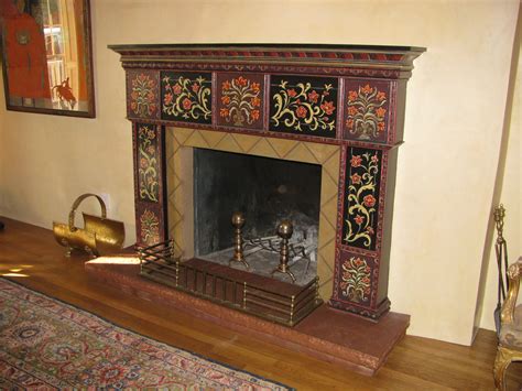 Custom Fireplace By Anne Winkler Santa Fe Style Custom Fireplace