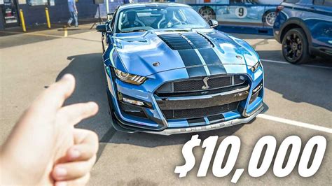 2020 Shelby Mustang Gt500 With Painted Stripes Is An Extra 10000 Update