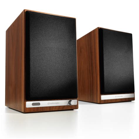 Audioengine Hd6 Powered Speakers Pair Walnut Hd6 Wal Bandh