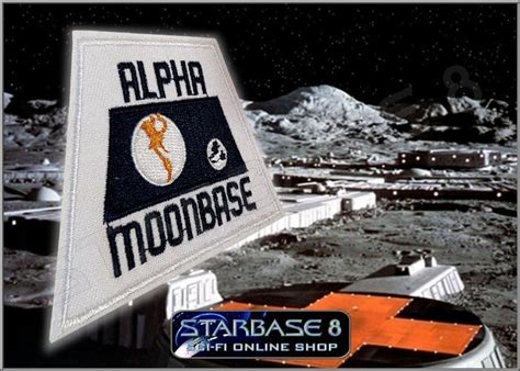 Alpha Moonbase Space 1999 Uniform AufnÄher Patch