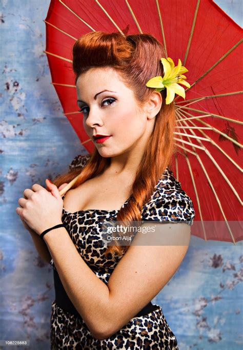 Rockabilly Girl High Res Stock Photo Getty Images