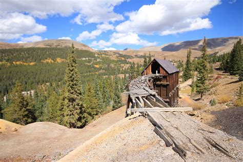 Leadville Mines View Of Old Mining Area In Leadville Colo Paul