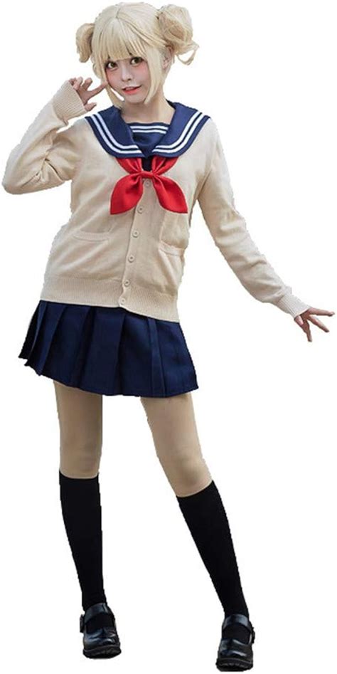 Ailancos Himiko Toga Cosplay Costume My Hero Academia Sweater Sailor