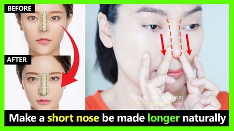 How To Make A Long Nose Shorter Without Makeup Saubhaya Makeup