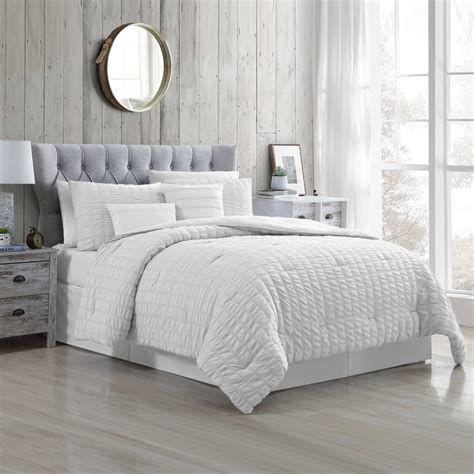 Modern Threads White Polyester Comforter King 5 Counts