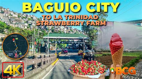 A Short Drive From Baguio To La Trinidad S Favorite Strawberry Farm Youtube