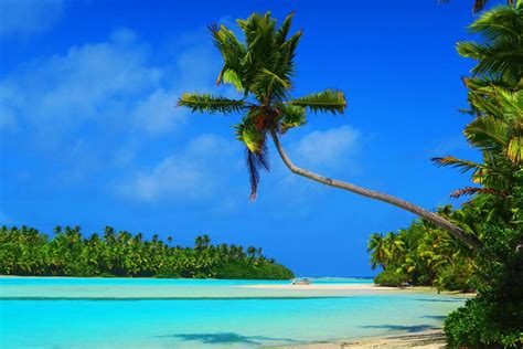 One Foot Island Aitutaki Lagoon Cook Islands Best Tropical Beach Post