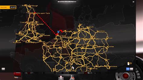 Euro Truck Simulator 2 Mapa 100 Explorado Youtube