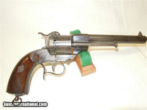 Civil War Lefaucheux Model 1854 Sa Pinfire Revolver Wholster