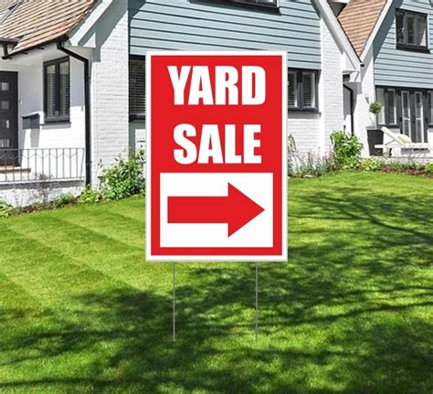 Buy Custom Yard Sale Signs And Save Up To 30 Bannerbuzz