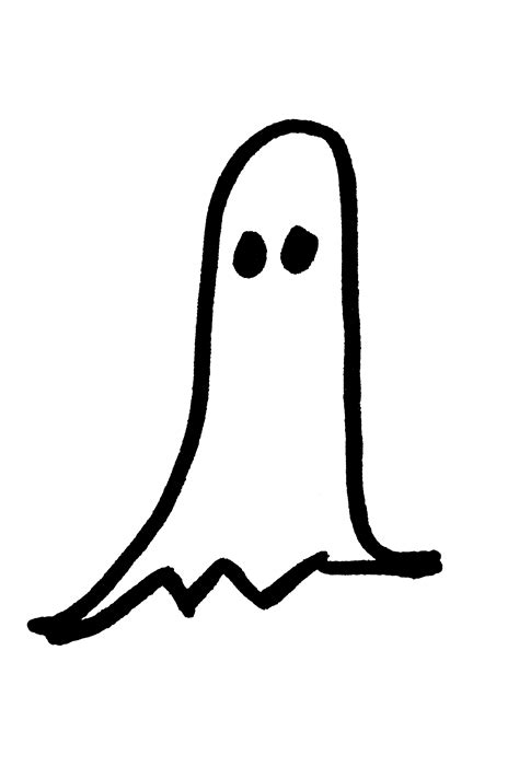 Halloween Ghost Hand Drawn Clip Art Picture Free Photograph Photos