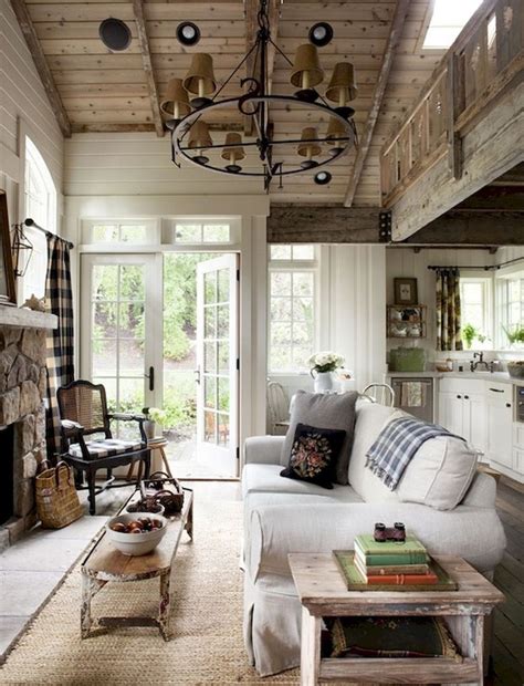 68 Beautiful And Quaint Cottage Interior Design Decorating Ideas