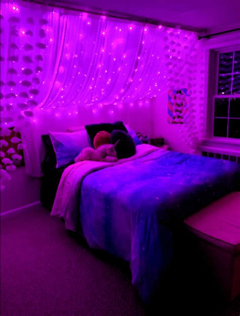 Aesthetic Bedroom Purple