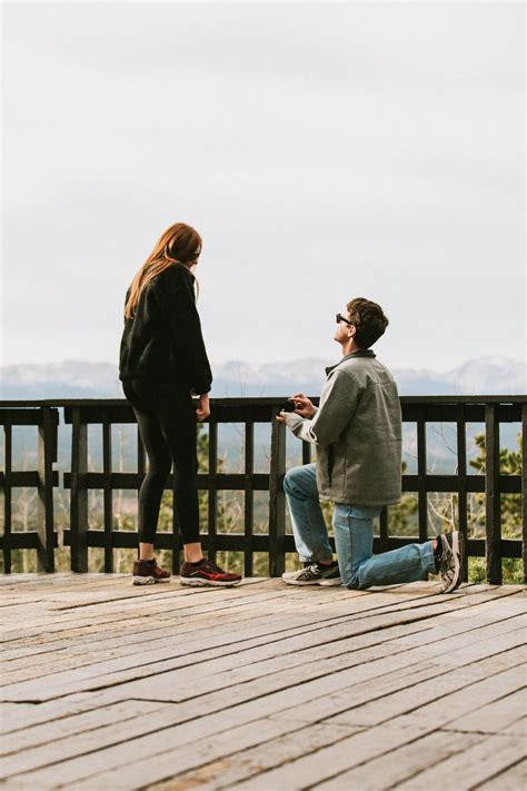 Surprise Proposal In Colorado Engagement Session In Colorado