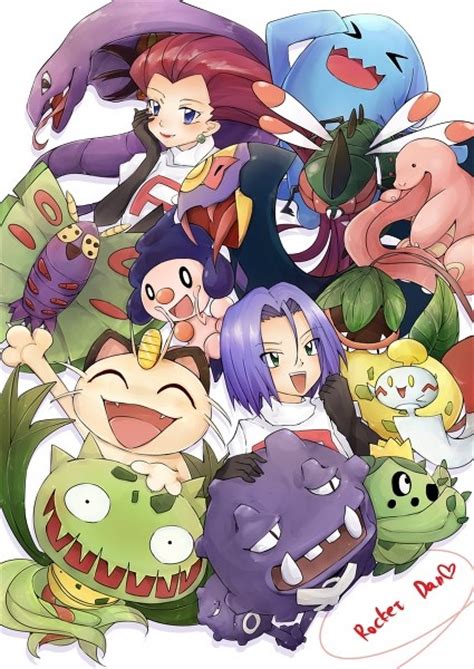 Team Rocket And Their Pokemon From Generations 1 4 Pokemon Team