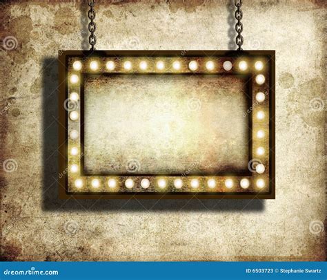 Marquee Lights Royalty Free Stock Photography 6503723
