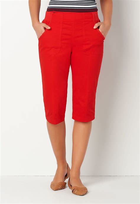 These Solid Capris Are So Cute And Perfect For Warmer Weather Youll