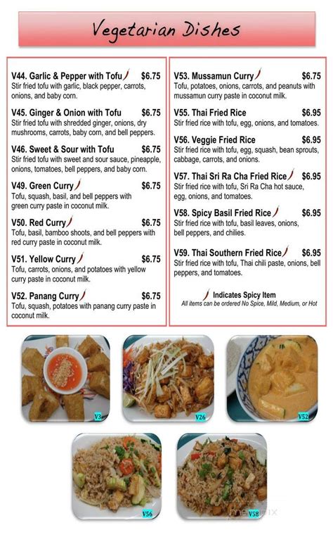 Online Menu Of Thai Ocha Loma Linda Ca