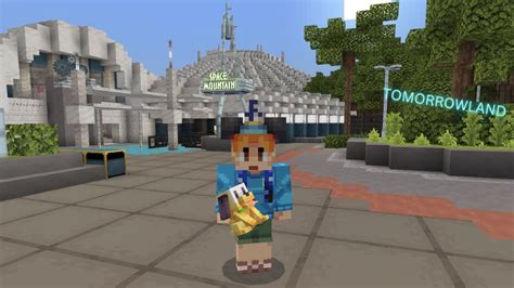 Minecraft Walt Disney World Magic Kingdom Part 1 Youtube
