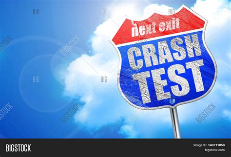 Crash Test 3d Image And Photo Free Trial Bigstock