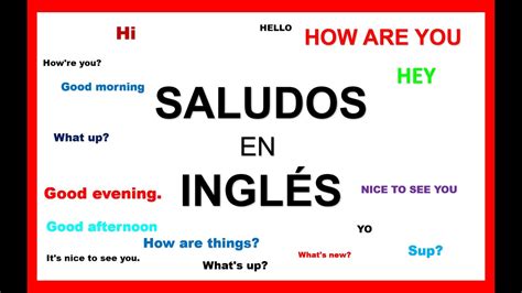Aprende Ingles Como Saludar En Ingles Greetings
