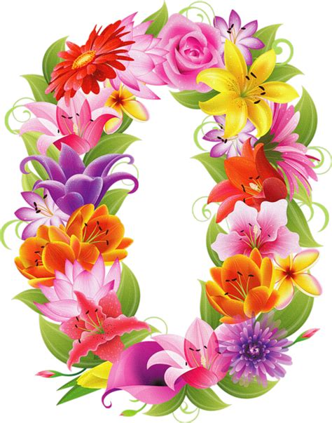 Download High Quality Flower Clipart Alphabet Transparent Png Images