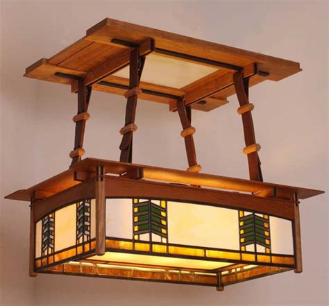 Interior Japanese Light Fixtures Wood Lamp Design Light Crafts