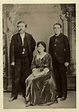 (1886) Eleanor Marx (C) with Edward Aveling (R) and William Liebknecht ...