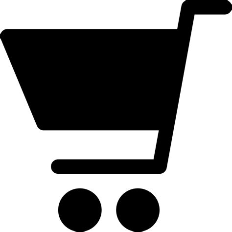 Download Black Shopping Cart Icon Shopping Cart Vector Clipartkey