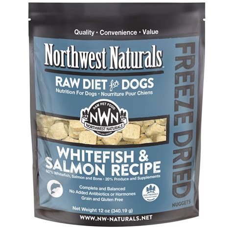 Freeze dried diets in the perfect cat size nibbles. Northwest Naturals Freeze Dried Whitefish Raw Dried Dog ...