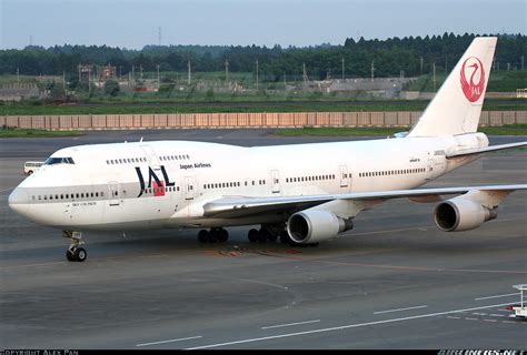 Boeing 747 446 Japan Airlines Jal Aviation Photo 1518624