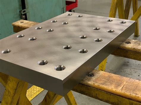 Steel Mounting Plates Precision Grinding Inc