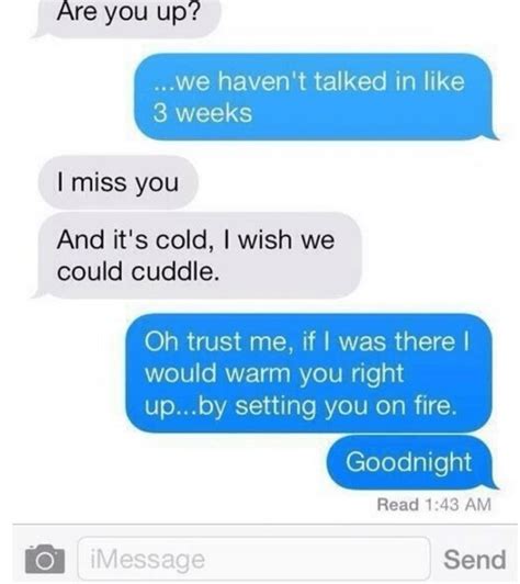 This Is Why You Text Your Ex-Girlfriend | Funny texts to send, Funny ...
