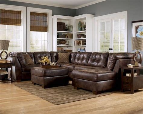 43 Beautiful Leather Couch Decorating Ideas For Living Room Brown