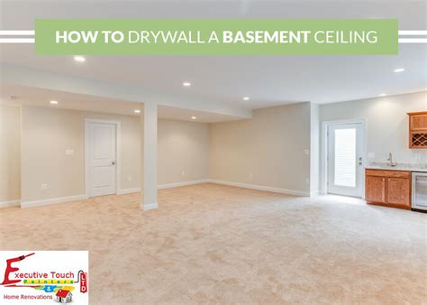 How To Drywall A Basement Ceiling Toronto Painters